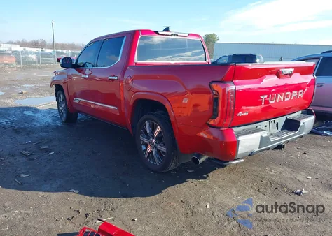 2022 Toyota Tundra Hybrid Capstone from USA, damaged, VIN 5TFVC5DB6NX010603